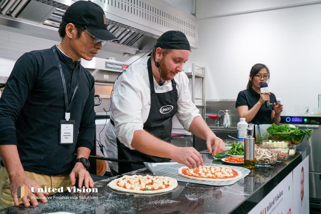 Italian Pizza Class With Chef Mattia Di Paolo At United Vision