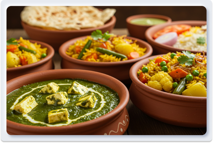 Ăn Chay Kiểu Ấn: 12 Món Ăn Phổ Biến & Đặc Trưng Nhất Phải Thử