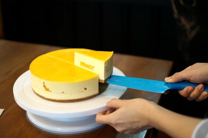 Cốt bánh phần chính quyết định độ ngon của cheesecake xoài