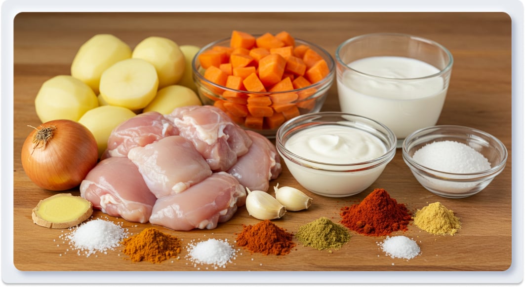 Công Thức Cà Ri Gà Ấn Độ Chi Tiết (Kèm Bí Quyết & Mẹo Tránh Lỗi Sai)