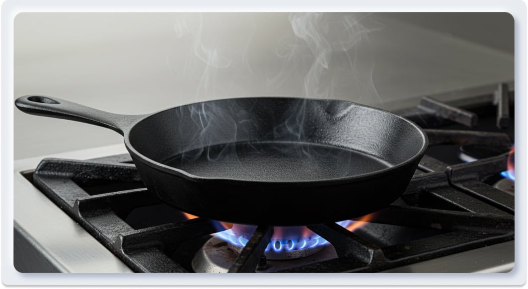 Cách Tôi Dầu Chảo Gang Chi Tiết Từ A-Z Để Chảo Bền Đẹp