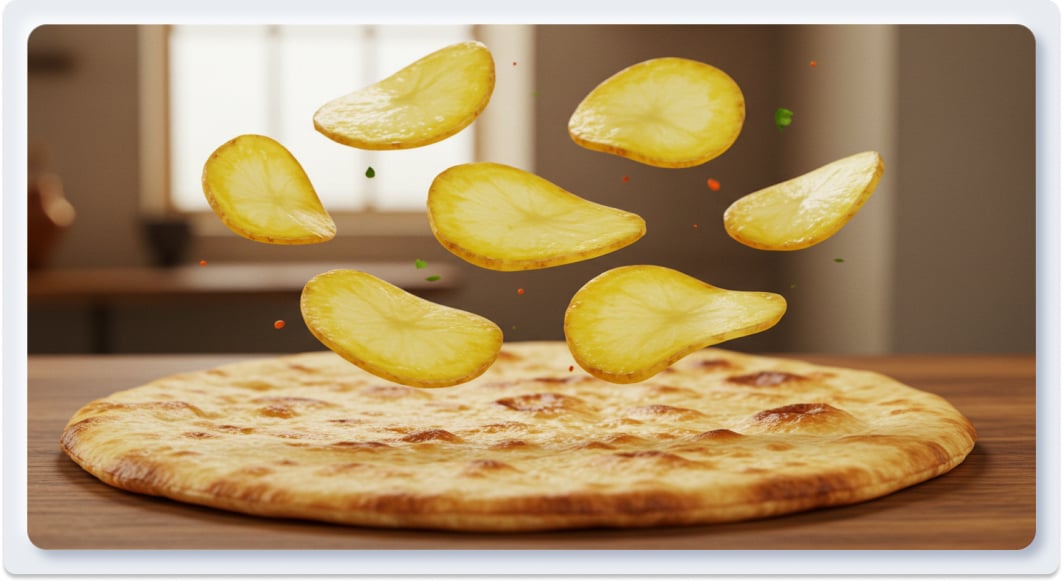 Công thức bánh mì Naan (Bơ tỏi & Truyền thống) chuẩn vị Ấn Độ