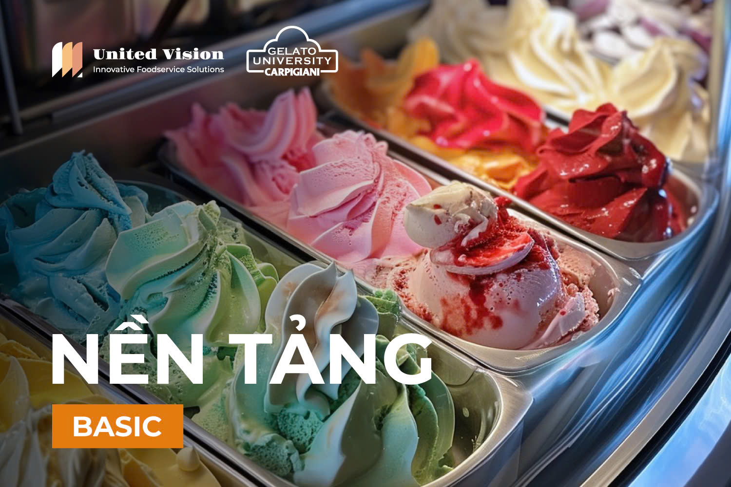 Khóa học Gelato từ Carpigiani Gelato University tại TP.HCM