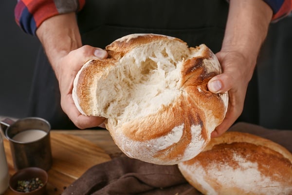 Bánh mì mà thiếu gluten thì bánh sẽ không nở xốp
