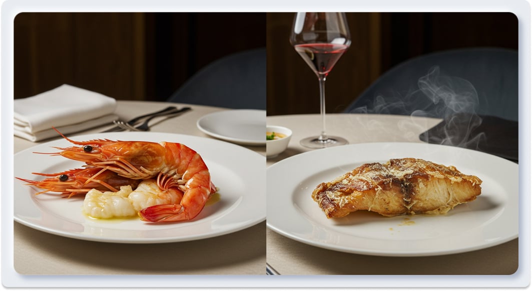 Hướng Dẫn Hấp Hải Sản Giữ Vị Ngọt, Không Bị Khô Dai