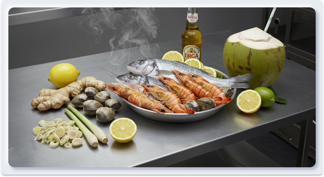 Hướng Dẫn Hấp Hải Sản Giữ Vị Ngọt, Không Bị Khô Dai