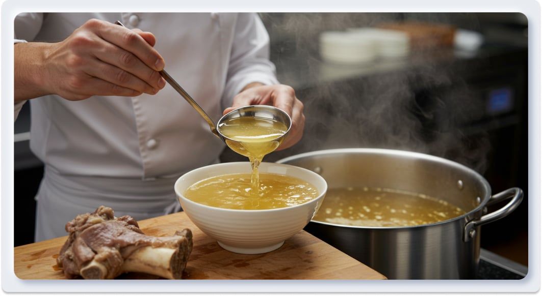 Kỹ Thuật Hầm Xương Chuyên Nghiệp: Nước Dùng Trong & Ngọt