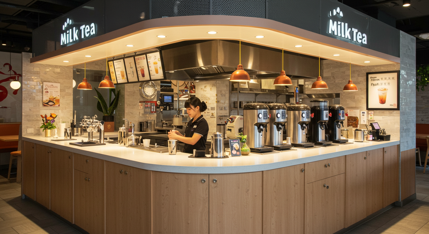 Máy Pha Trà Sữa & Trọn Bộ Thiết Bị Cho Quán Chuyên Nghiệp