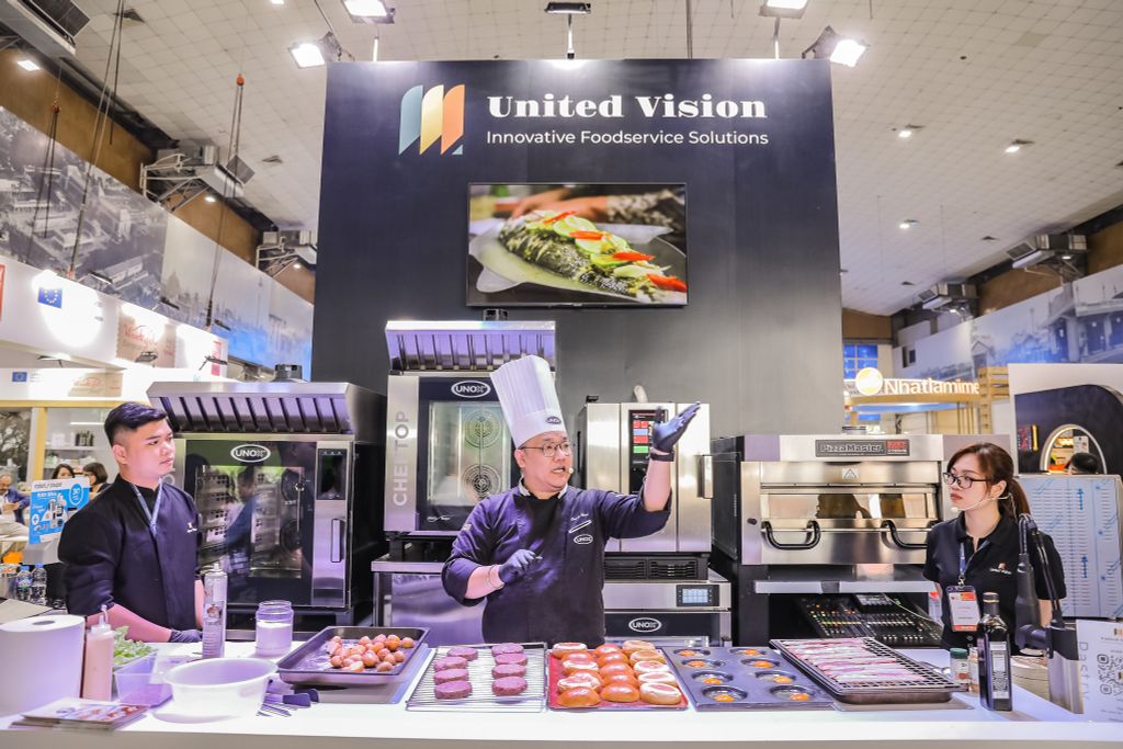 United Vision tại sự kiện triển lãm ngành F&B - Food & Hotel Hanoi 2023