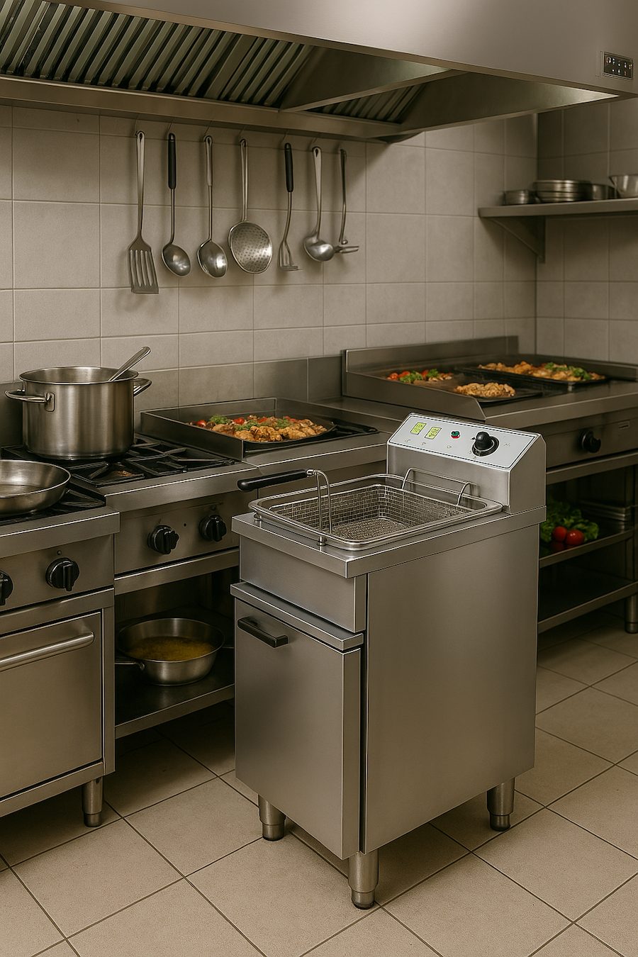 Hướng Dẫn Chọn Nồi Chiên Điện Công Nghiệp Tiết Kiệm Chi Phí