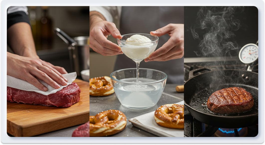 Phản ứng Maillard là gì & Cách làm chủ để món ăn ngon hơn