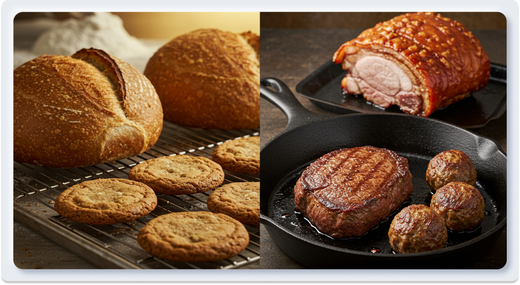 Phản ứng Maillard là gì & Cách làm chủ để món ăn ngon hơn