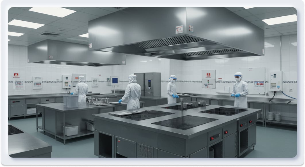 Thiết Kế Bếp Bệnh Viện: Hướng Dẫn Tránh Sai Lầm & Tối Ưu Vận Hành