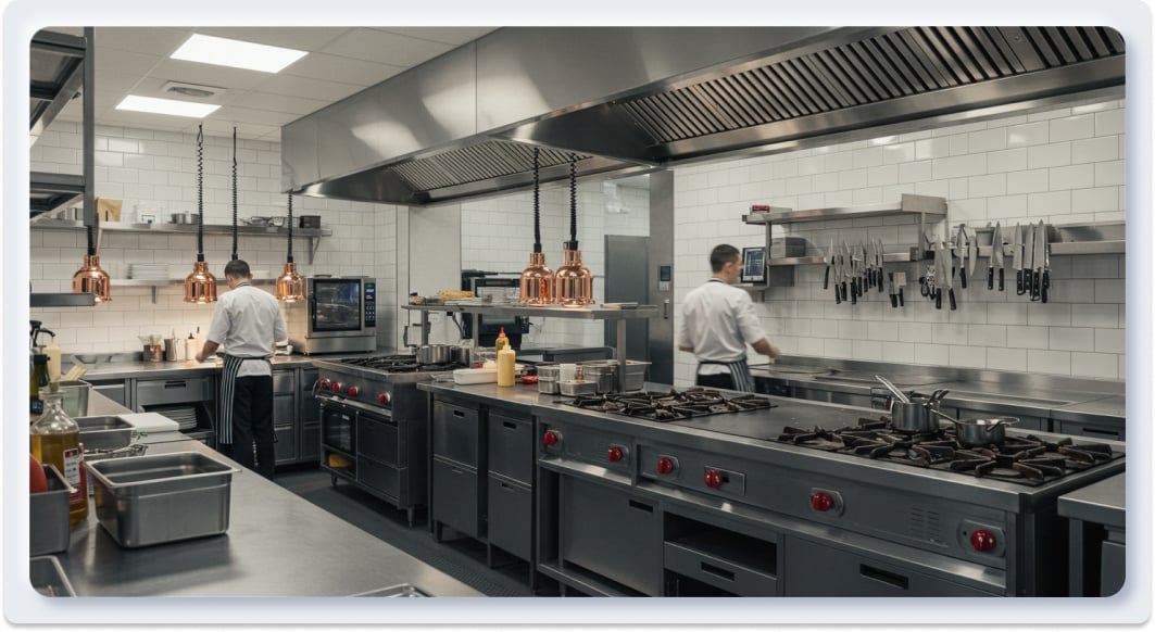 Tư Vấn Thiết Kế Bếp Nhà Hàng Món Âu: Giải Pháp Tối Ưu Vận Hành & Chi Phí