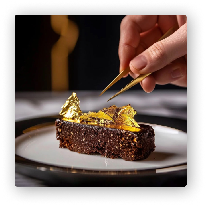 Vàng Lá Thực Phẩm 23K| Gold Chef