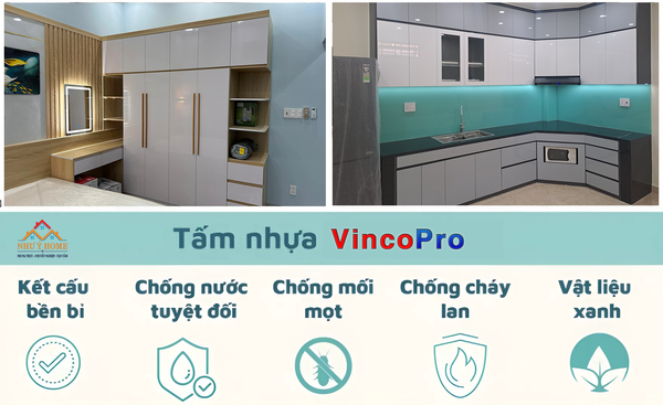 ưu điểm tủ nhựa VincoPro