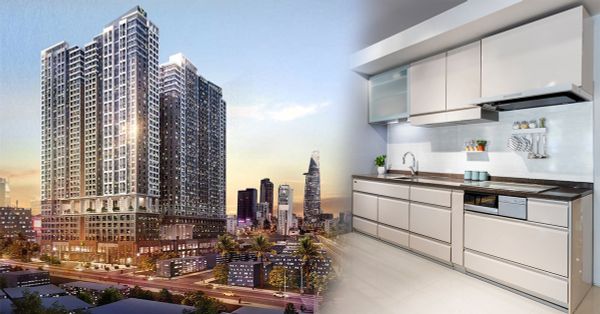 Chọn tủ bếp xứng tầm cho căn hộ Soho Residence