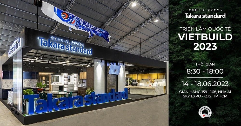 Takara standard thương hiệu Nhật Bản hơn 110 năm tại Vietbuild 2023