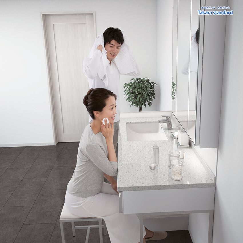tủ gương lavabo Takara standard