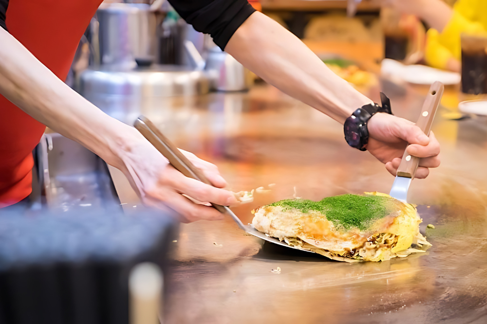 bánh xéo nhật bản okonomiyaki