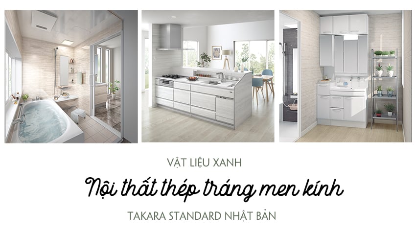 thép tráng men kính Takara standard