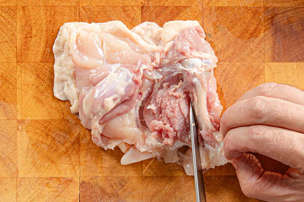 mẹo cắt và lọc thịt gà nhanh