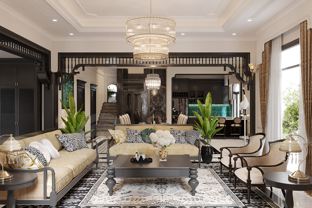 thiết kế nội thất biệt thự