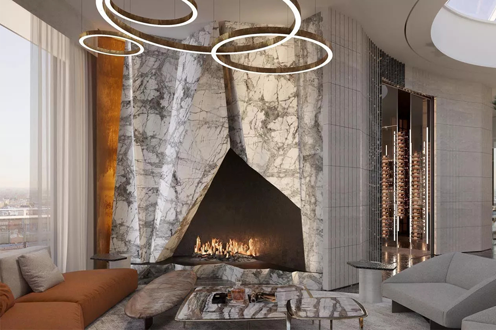thiết kế nội thất penthouse
