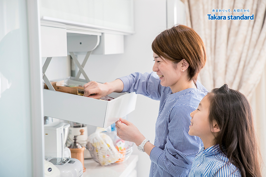 tủ bếp Nhật Bản