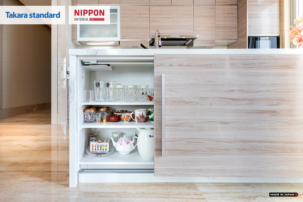 tủ bếp takara standard vinhomes