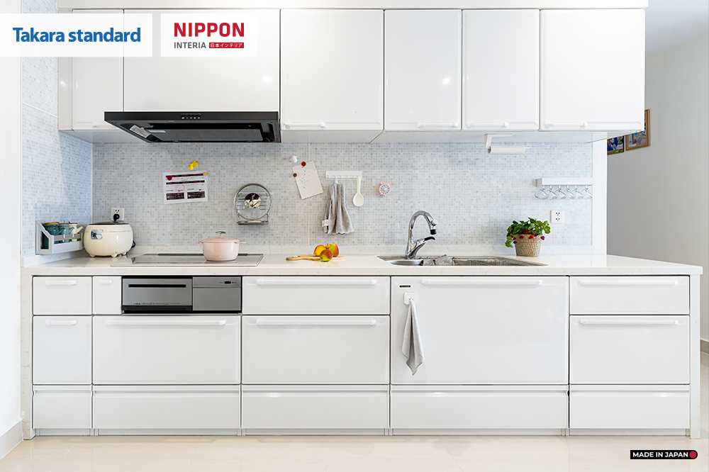 tủ bếp takara standard vinhomes