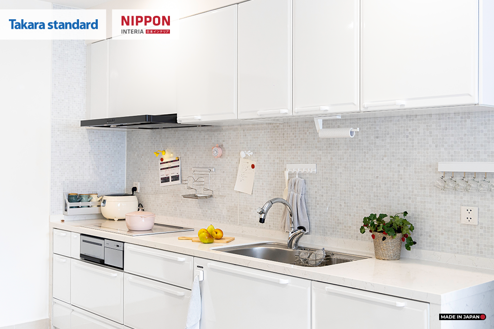tủ bếp takara standard vinhomes