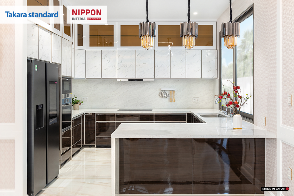 tủ bếp takara standard vinhomes