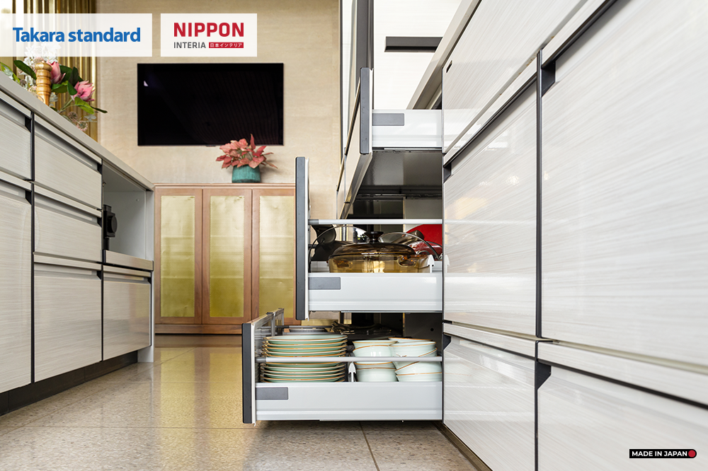 tủ bếp takara standard vinhomes