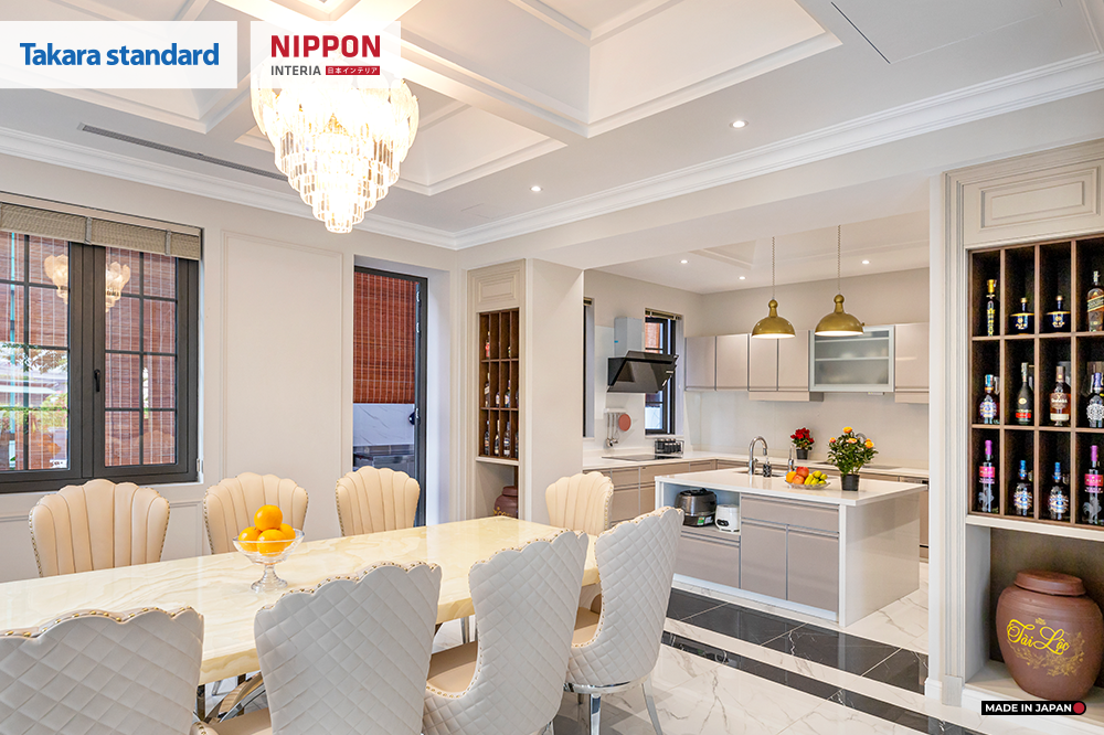 tủ bếp takara standard vinhomes