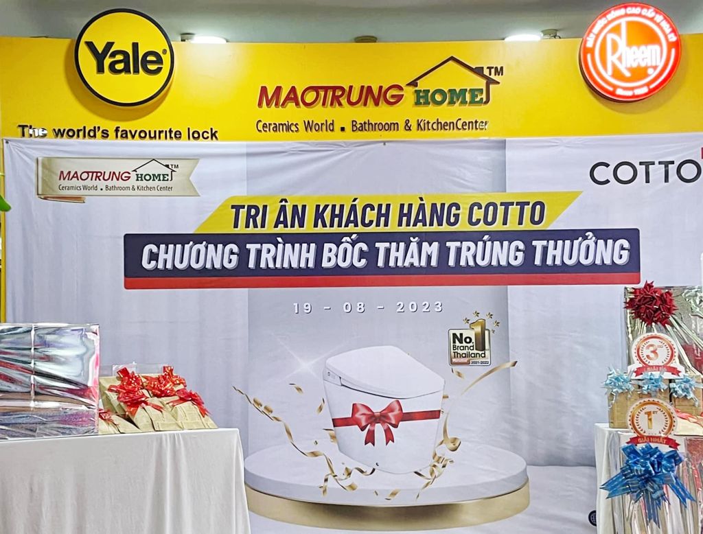 CHƯƠNG TRÌNH THÁNG 9/2023 - COTTO TRI ÂN KHÁCH HÀNG MAO TRUNG HOME