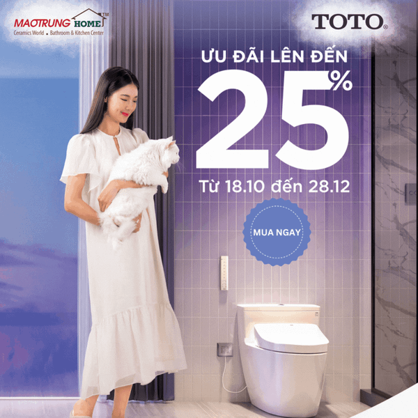 PHÚT GIÂY THƯ THÁI - ƯU ĐÃI LÊN ĐẾN 25% TỪ TOTO