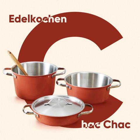 Tô điểm “Ngọt ngào” cho căn bếp cùng bộ nồi Edelkochen Chac Chac