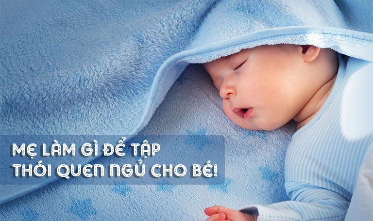 Làm gì để hình thành thói quen ngủ cho con