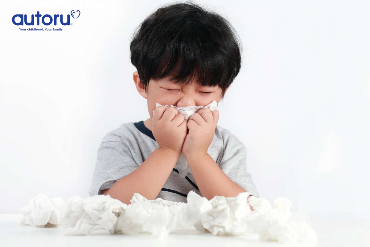 Cảm cúm có nhiều mức độ khác nhau, tuy nhiên cha mẹ cũng không nên chủ quan
