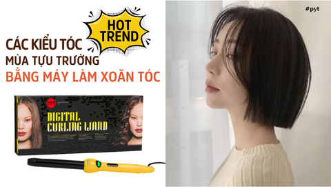 Các Kiểu Tóc Hot Trend Mùa Tựu Trường 2024 Bằng Máy Làm Xoăn Tóc