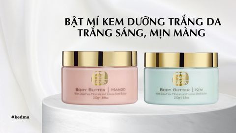 Bật mí kem dưỡng trắng da trắng sáng, mịn màng mà chị em không nên bỏ qua