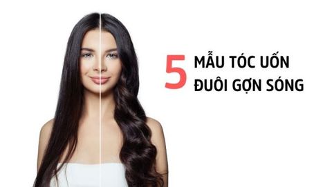 Gợi ý 5 mẫu tóc uốn đuôi gợn sóng đẹp đón đầu xu hướng