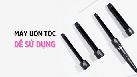 Máy uốn tóc xoăn nào gọn nhẹ lại dễ sử dụng? 2 kiểu tóc đơn giản