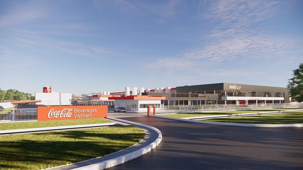Nhà máy nước giải khát Coca Cola Việt Nam tại Long An