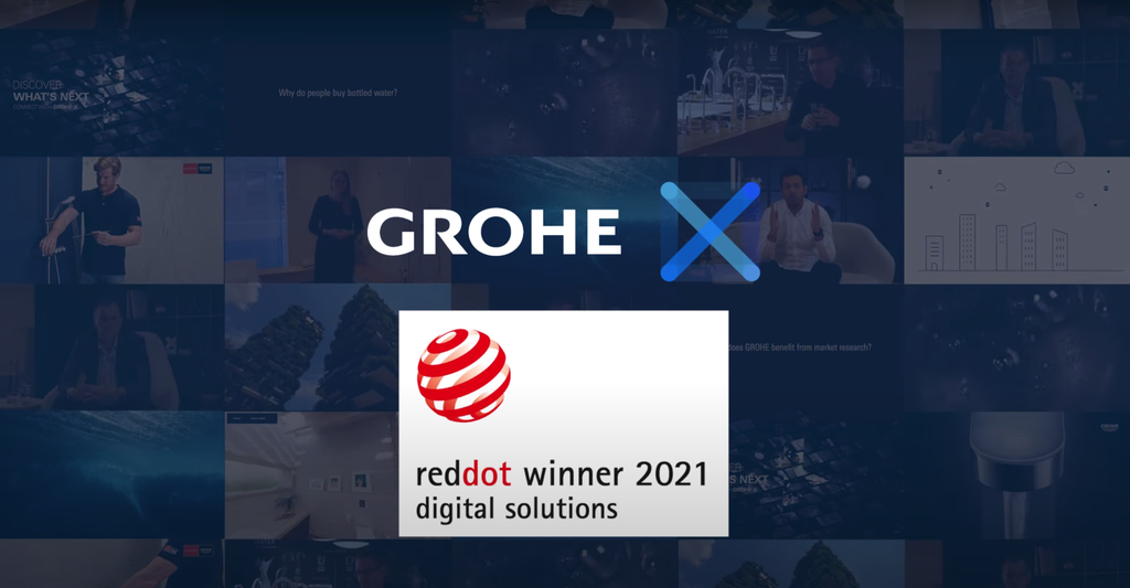 GROHE X đã giành được Giải thưởng Red Dot năm 2021