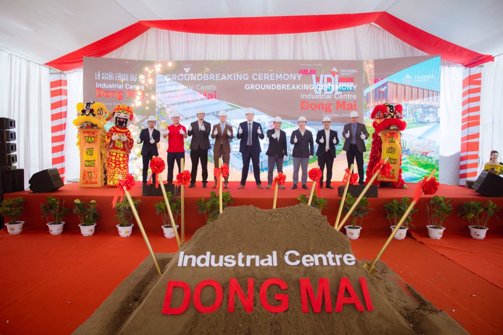 Dự án Industrial Centre Đông Mai chính thức khởi công