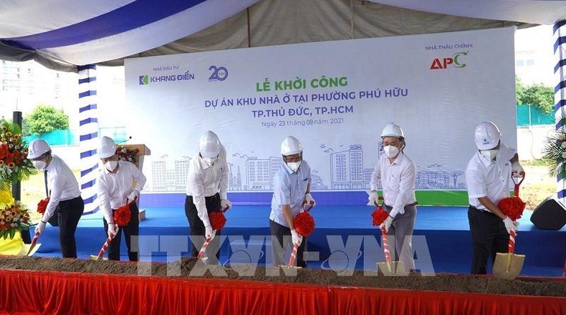 Khang Điền khởi công dự án khu nhà ở tại TP. Thủ Đức