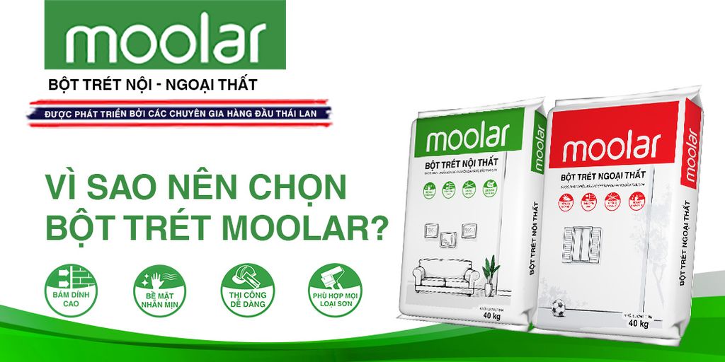 Bột trét Moolar – Vì sao nên chọn?