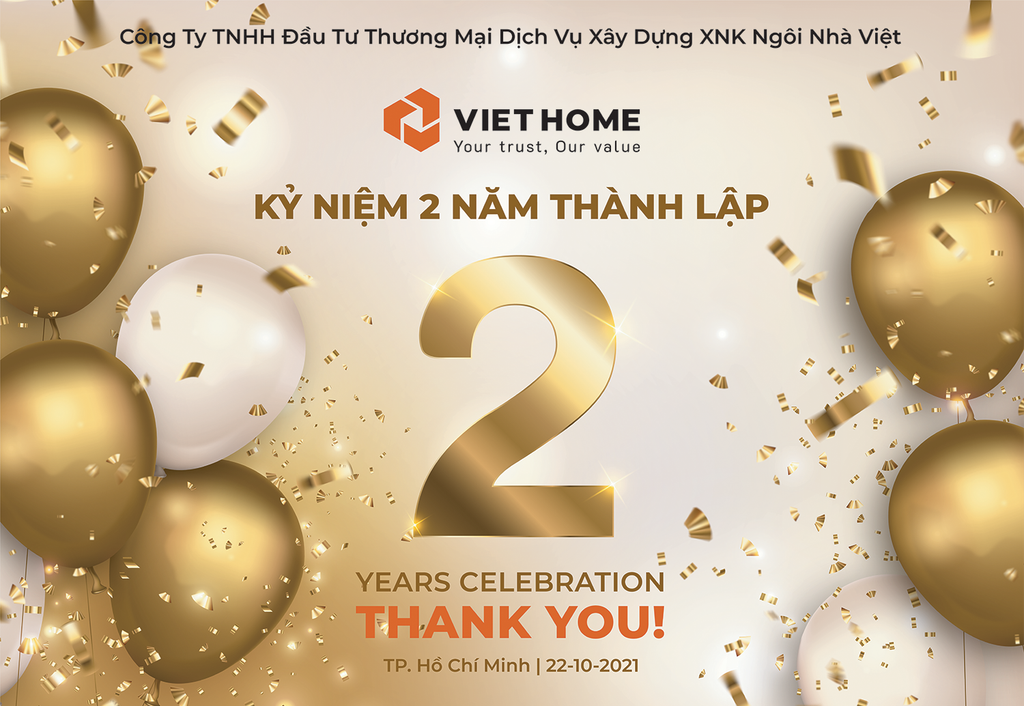 Buổi tiệc đón mừng sinh nhật lần thứ 2 của Viet Home Group